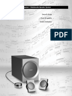 Manual Bose Companion 3 PDF