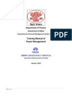 Bihar CFMS Payee Management Training Manual