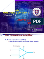 Operational Amplifier (Op-Amp) : (Chapter 5)