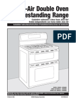 Jenn-Air Double Oven Freestanding Range