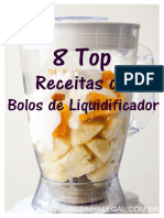 8 Bolos de Liquidificador