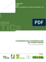 Instituto-Federal FUNDAMENTOS MATEMÁTICOS DA COMPUTAÇÃO - FMC PDF