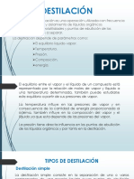 Diapositiva de Destilacion