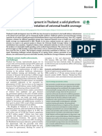 Tangcharoensathien 2018 - Health Systems Development in Thailand - A Solid Platform For Successful Implementation of Universal Health Coverage