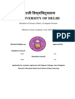 DU - BSC (H) CS Booklet