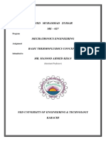 Basic Thermofluidics Concepts 