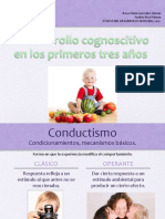 Desarrollo Cognitivo de 0 A 3 Años