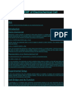 Finding EMF of Electrochemical Cell