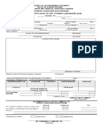 OSA-SFAD Form 4B Request Form To Avail 100% SLB (Revised November 2018)