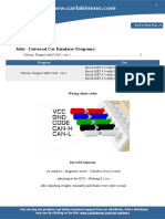 Ecus Pin Out Elimentaciones de Emuladores PDF