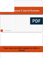 Management Control Systems: Paramjit Sharma