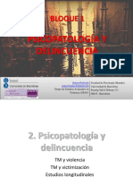 Psicopatología y Delincuencia