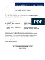 Carta de Presentacion