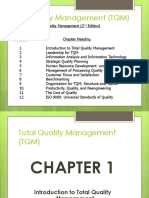 TQM Chapter-1 Introduction