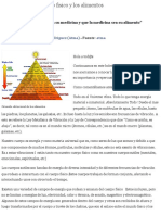 La Vibracion Del Cuerpo Fisico y Los Alimentos