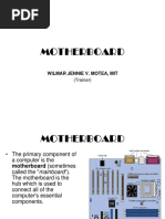 Motherboard: Wilmar Jennie V. Motea, Mit