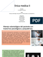 Clinica Medica Exposicion Segundo Parcial