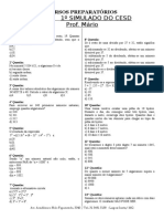 1o Simulado Do Cesd 2010-4-4