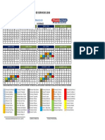 Calendario Mantix Control de Plagas para Farmacias 2019