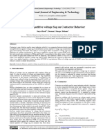 Effect of Repetitive Voltage Sag On Contactor Behavior: International Journal of Engineering & Technology