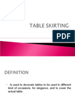 Table Skirting PDF