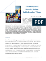 Emergency Severity Index Guidelines For Triage Ceu