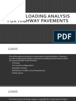 Traffic Loading Analysis For Highway Pavements