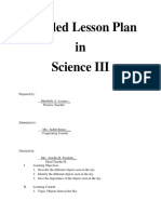 Detailed Lesson Plan