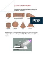 Surface Areas and Volumes