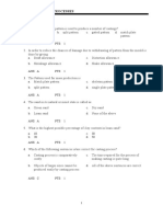 Manufacturing Processes: Multiple Choice 1. A. B. C. D