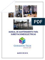 Manual de Mantenimiento para Subestaciones Convertido 1