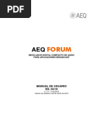 AEQ FORUM Manual de Usuario