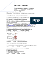 Als A&E Reviewer: Science - Elementary: Heart Lungs Abdominal Cavity Respiration