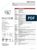 DS-2CD6332FWD-I (S) (V) : 3MP WDR Fisheye Network Camera