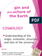 Origin and Structure of The Earth