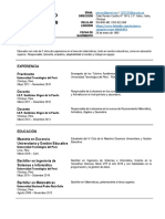 CV - Percy Casquina Rojas