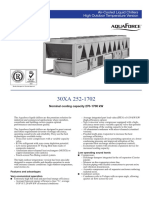 Air-Cooled Liquid Chillers High Outdoor Temperature Version: Nominal Cooling Capacity 270-1700 KW