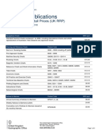 Paper Products Price List