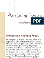 Poetry Analysis