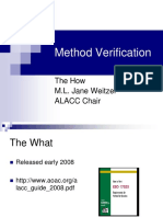 Method Verify Aoac PDF