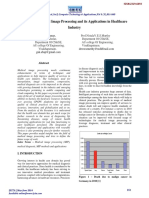 Analysis of Medical Image Processing and Its Applications in Healthcare Industry