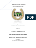 Tipos de Lenguaje de Programación