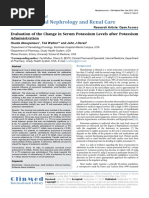 Clinical Nephrology and Renal Care: Clinmed