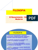 Filosofia El Renacimiento