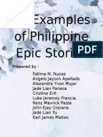 10 Examples of Philippine Epic Stories