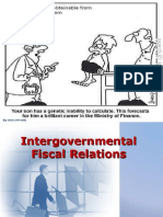 Intergovernmental Fiscal Relations