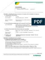 Msds Ácido Peracético