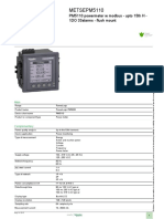 PowerLogic PM5000 Series - METSEPM5110