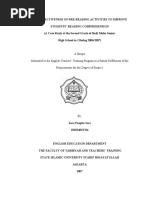 A Skripsi Submitted To The English Teachers' Training Program in A Partial Fulfillment of The Requirements For The Degree of Strata-1