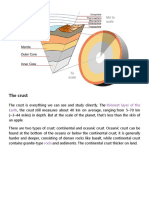 The Crust: Thinnest Layer of The Earth